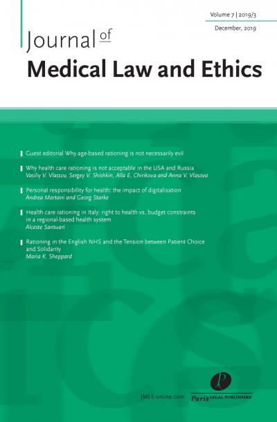 Journal of Medical Law and Ethics (JMLE)